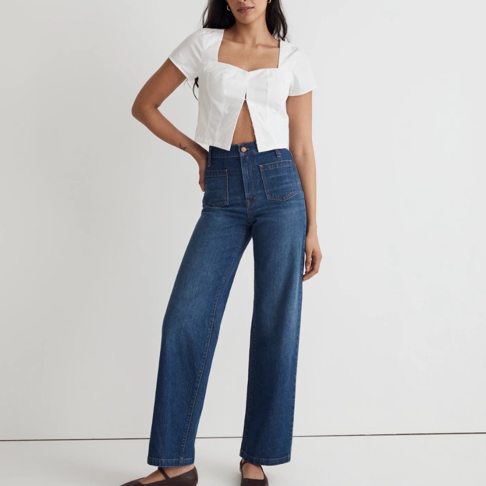 Madewell Perfect Vintage Wide Leg Jeans